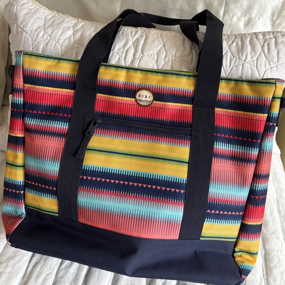Roxy Multicolor Striped Women's Bag
